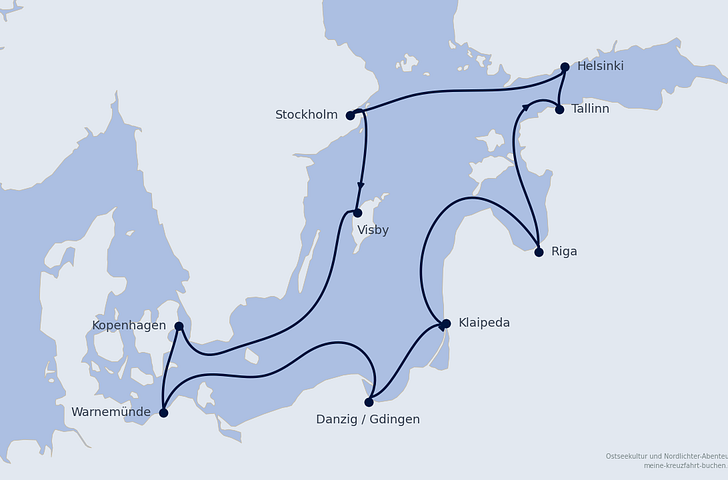 Impression zu Sommer 2027 - MSC Magnifica - Ostseekultur und Nordlichter-Abenteuer