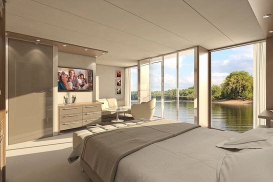 MS Amadeus Cara - Amadeus Flusskreuzfahrten - 2-Bett-Außenkabine,Kategorie Suite,Mozart Deck (SUI)