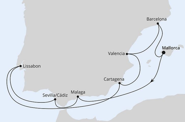 Impression zu AIDA Sommer inkl. Bordguthaben - AIDAstella - Spanien & Portugal