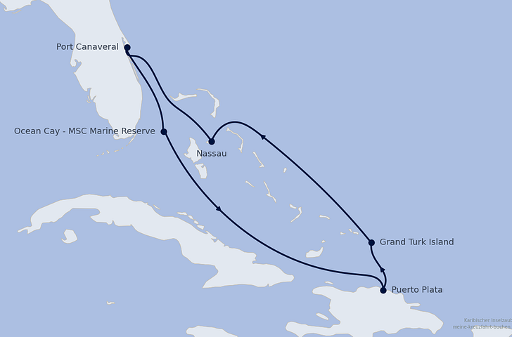 Impression zu Winter 2027/28 - MSC World Atlantic - Strandhopping mit MSC