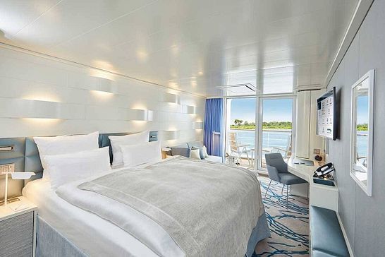 HANSEATIC inspiration - Hapag-Lloyd Cruises - 2-Bett Balkonkabine
