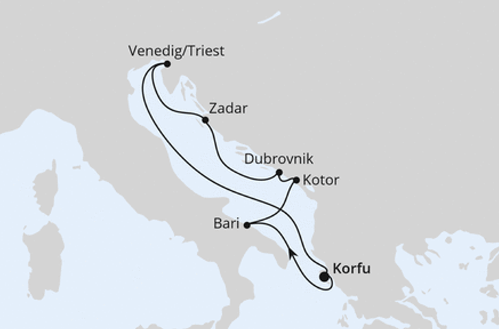 Impression zu Sommer 2026 - AIDAblu - Adria