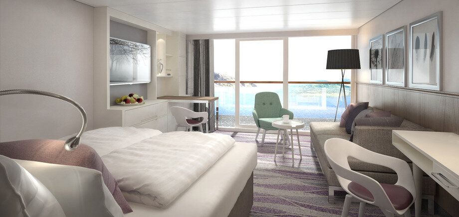 Mein Schiff 1 - TUI Cruises - Himmel & Meer Suite (SUHW)