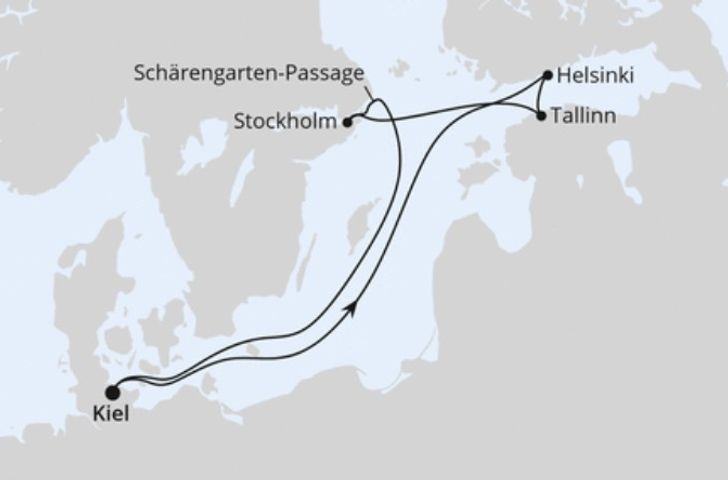 Impressionn zu Neue AIDAprima Winterreisen - Weihnachtsreise in der Ostsee