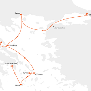 Mykonos Windmühlen Griechenland 