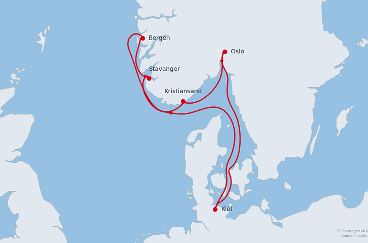 Impression zu AIDA Winter 2027/2028 - AIDAperla - Südnorwegen ab Kiel