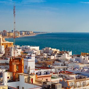 Blick über Cádiz