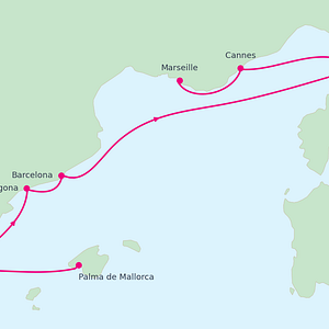 Mittelmeer Mallorca Llombards Bucht