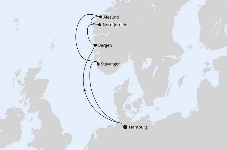 Impression zu AIDA ALL IN Sommer 2026 - AIDAperla oder AIDAprima - Norwegen ab Hamburg