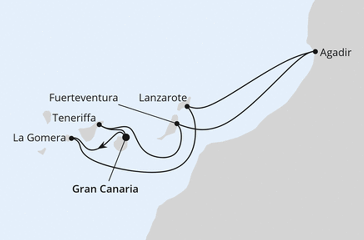 Impression zu AIDA Winter 2026/27 - Kanaren & Marokko
