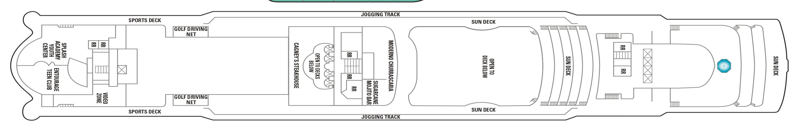 Norwegian Star - Norwegian Cruise Line - DECK 13