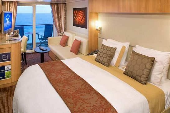 Celebrity Eclipse - Celebrity Cruises - Deluxe Balkonkabine (1A)