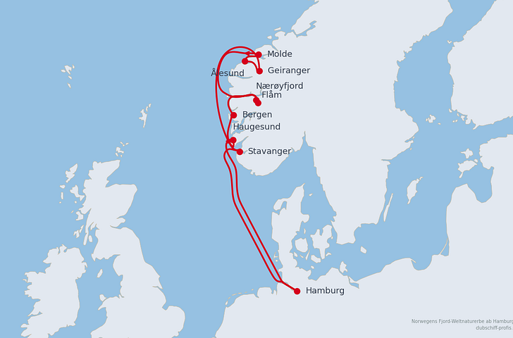Impression zu AIDA Geburtstags-Sale - AIDAprima - Norwegens Fjord-Weltnaturerbe