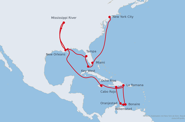 Impression zu AIDA Winter 2027/28 - AIDAluna - Karibik & Südstaaten mit New York ab Dom. Republik