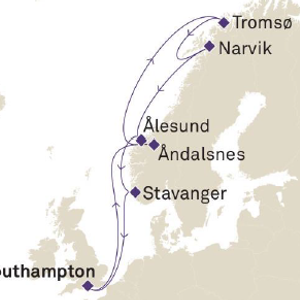 Eismeer Kathedrale Tromso Norwegen