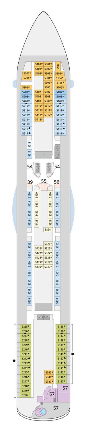 AIDAsol - AIDA Cruises - Deck 5 (Deck 5)
