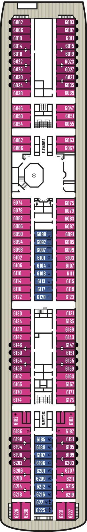 Celestyal Journey - Celestyal Cruises - Deck 6 (Deck 6)