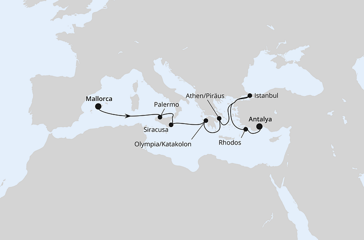 Impression zu Sommer 2027 - AIDAstella - Italien & Griechenland mit Istanbul