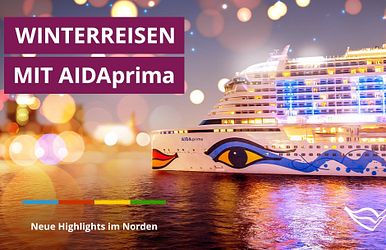 neue winterreisen mit der aidaprima