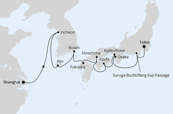 Impressionn zu AIDA Winter 2026/27 - AIDAstella - Südkorea & Japan