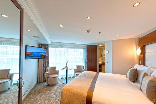 SAVOR - Ohne Reederei - 2-Bett Junior Suite mit frz. Balkon