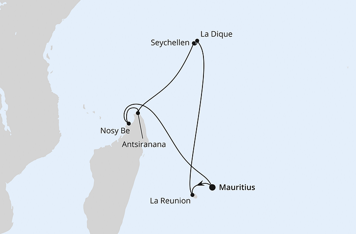 Impression zu AIDA Winter 2027/2028 - AIDAblu - Mauritius, Seychellen & Madagaskar
