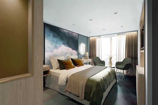 MS Alisa - Phoenix Flusskreuzfahrten - Zweibett zur Alleinb. mit frz. Balkon Saturndeck (H)