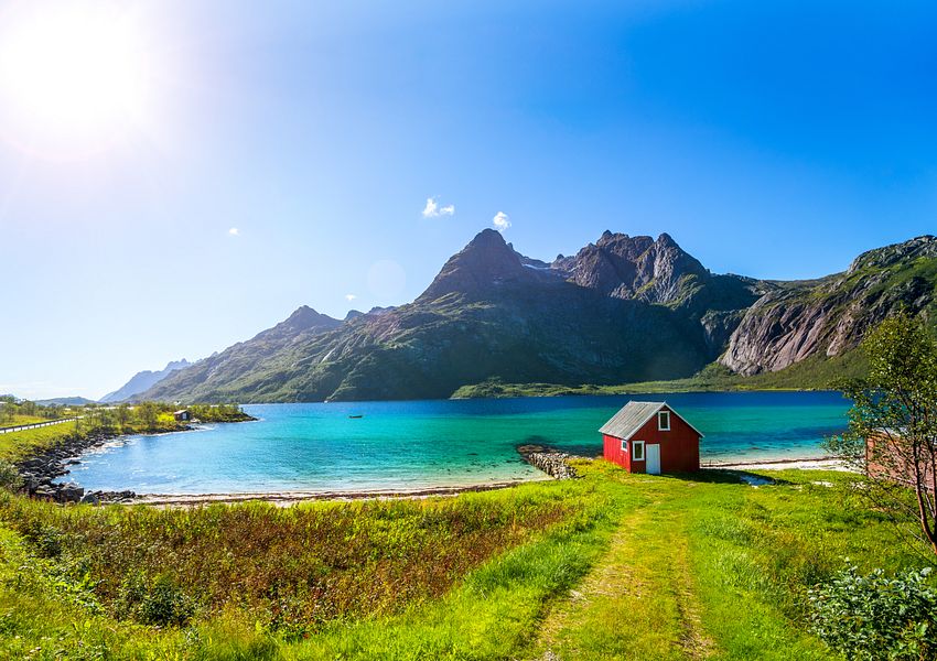 Blick auf den Trolfjord