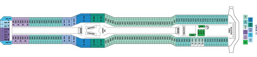 Celebrity Solstice - Celebrity Cruises - DECK 11