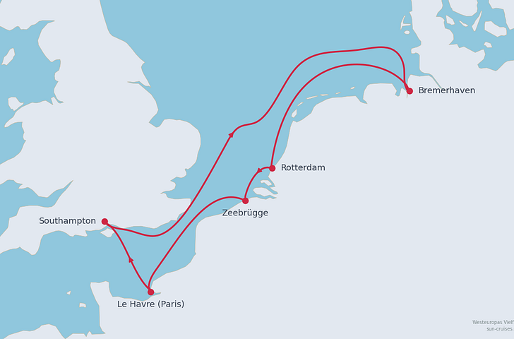Impression zu Sommer 2027 - Mein Schiff 3 - Westeuropas Vielfalt mit Rotterdam