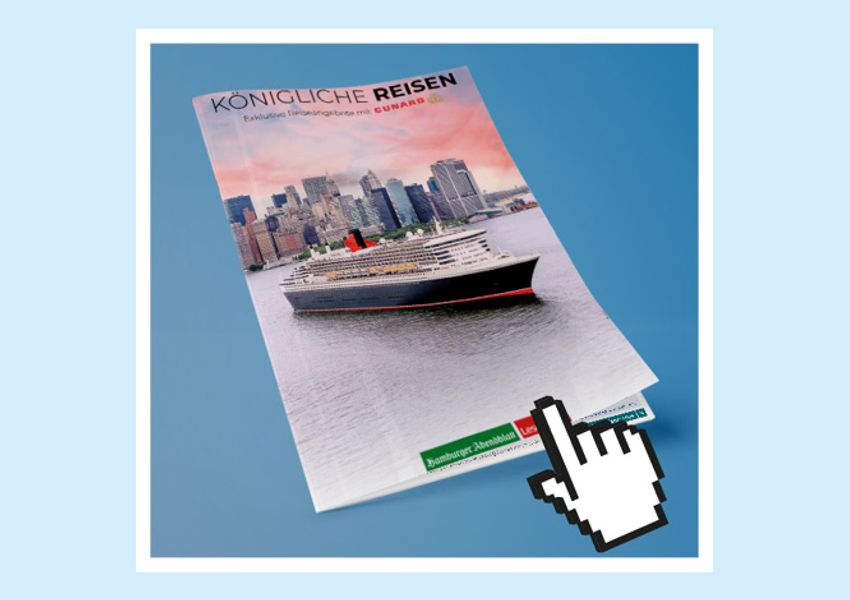 Cunard Sonderbeilage HAL