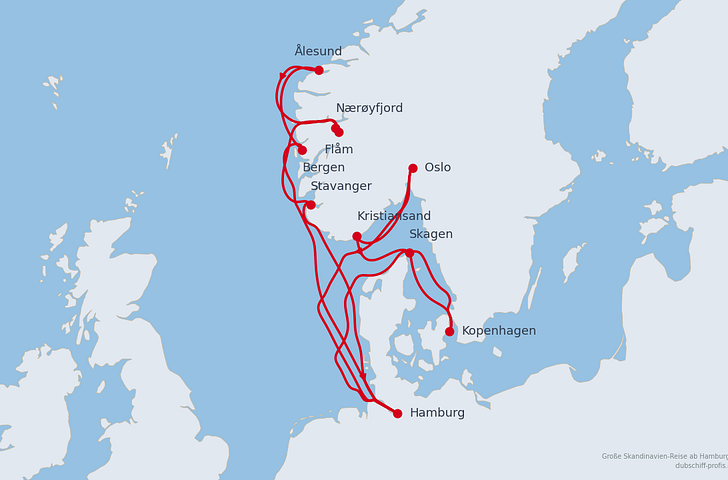 Impression zu AIDA ALL IN Sommer 2027 - AIDAnova - Große Skandinavien-Reise