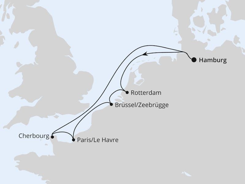 Metropolen ab Hamburg