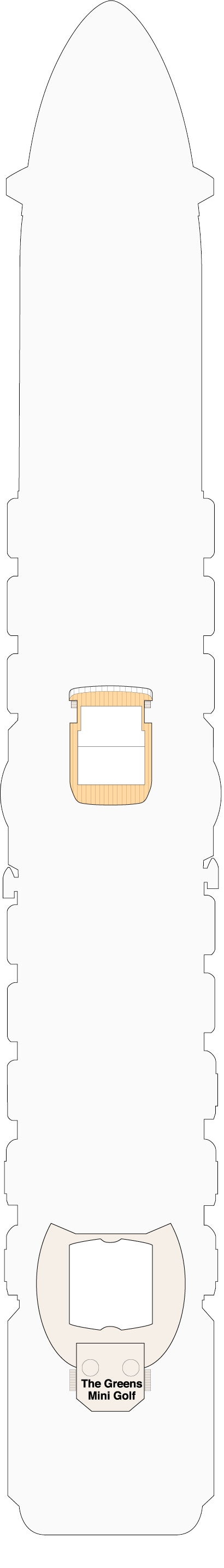 Majestic Princess - Princess Cruises - Deck 19 (Sky)