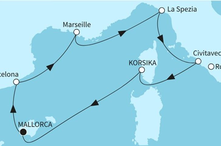 Impressionn zu Sommer 2026 - Mein Schiff Flow - Kultur & Natur am Mittelmeer