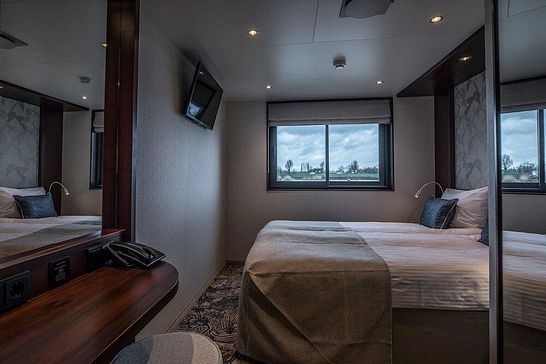 MS SWISS DIAMOND - VIVA Cruises - 2-Bett-Kabine, Smaragddeck (2BS)