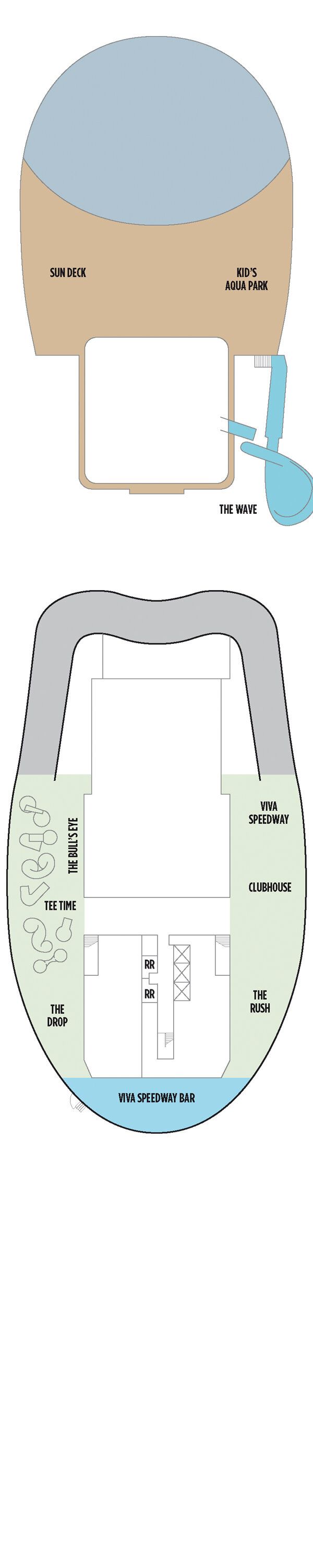 Norwegian Viva - Norwegian Cruise Line - Deck 18 (Deck 18)