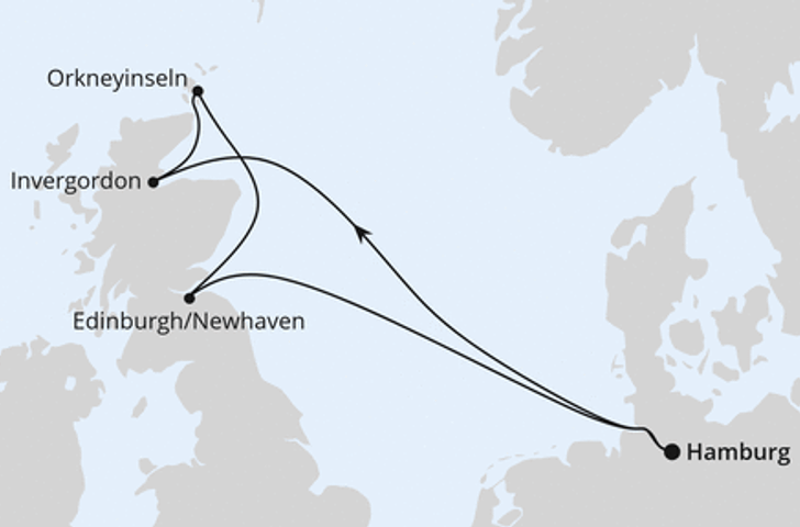 Impression zu Winter 2025/26 - AIDAmar - Großbritannien
