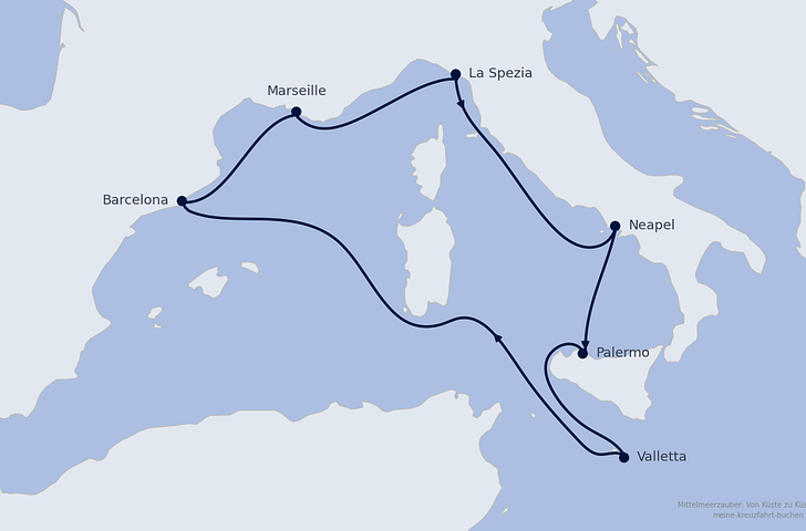 Impression zu Winter 2027/28 - MSC Seaview - Mittelmeerzauber von Küste zu Küste