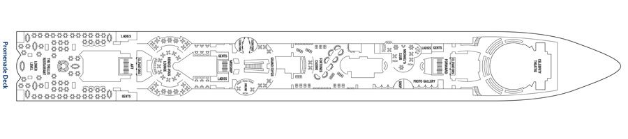 Celebrity Infinity - Celebrity Cruises - 4 PROMENADE DECK