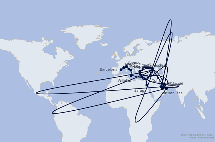 Impression zu Winter 27/28 - MSC World Europa - Orient trifft Okzident