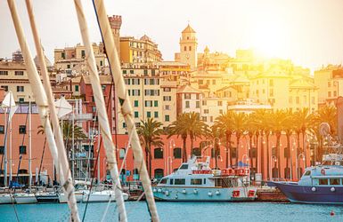 Alter Hafen von Genua