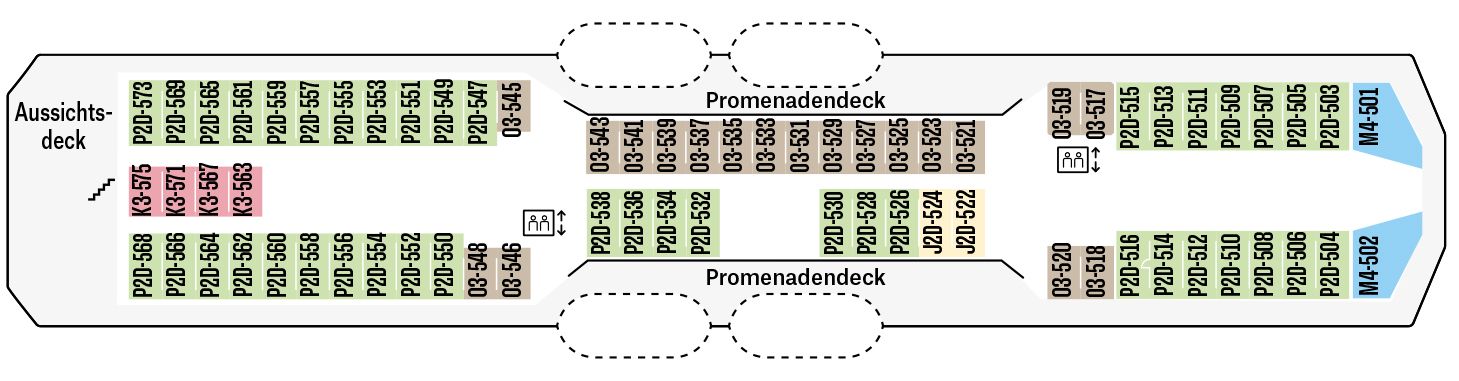 NORDKAPP - Ohne Reederei - DECK 5 | NORDKAPP
