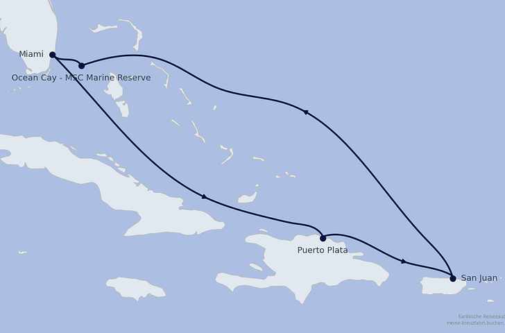 Impression zu Familienurlaub - MSC World America - Karibische Reisezauber