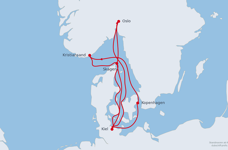 Impression zu AIDA ALL IN Sommer 2026 - Südnorwegen & Skandinavien