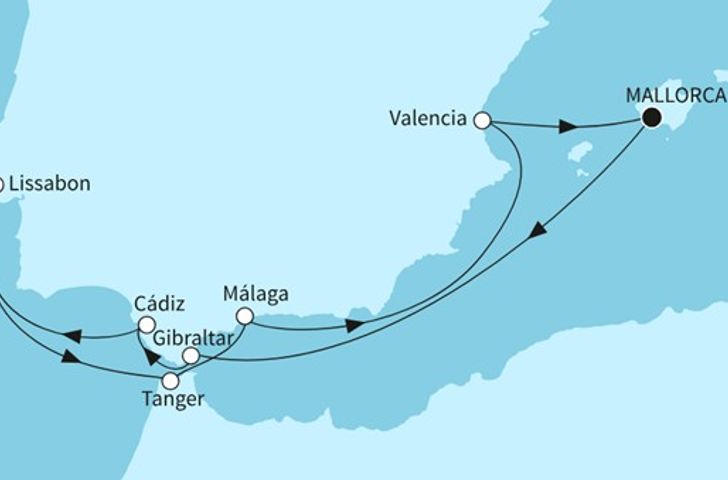 Impressionn zu Suiten Special Sommer 2025 - Mein Schiff 1, Mein Schiff 2 oder Mein Schiff 7 - Faszination Mittelmeer