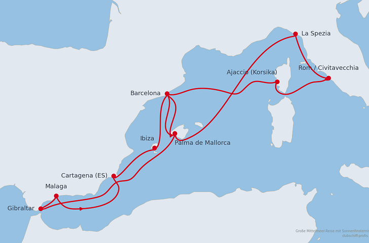 Impression zu AIDA Sonnenfinsternis 2027 - AIDAcosma - Große Mittelmeer-Reise mit Sonnenfinsternis