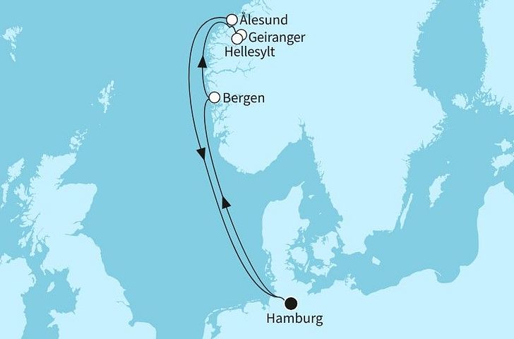 Impression zu Sommer 2027 - Mein Schiff Relax - Norwegen mit Geirangerfjord