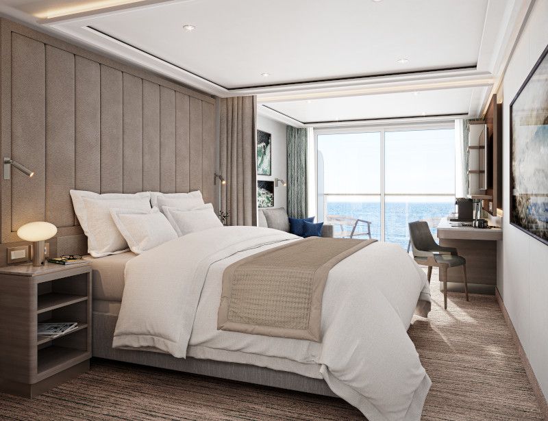 Silversea Ray Veranda Suite C 