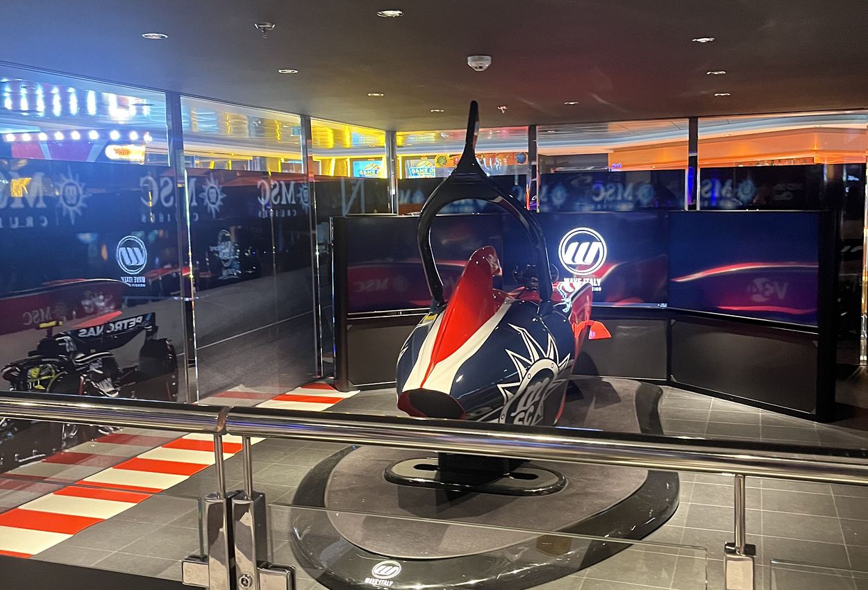 An Bord der MSC Euribia 